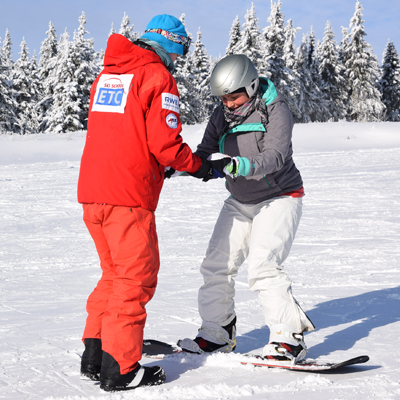 Soukromá výuka snowboardingu pro dospělé
