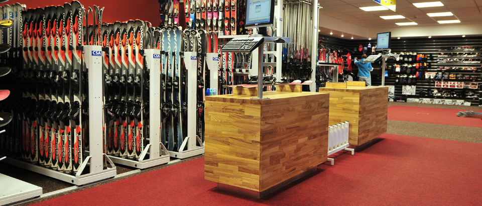 Ski, SNB rental